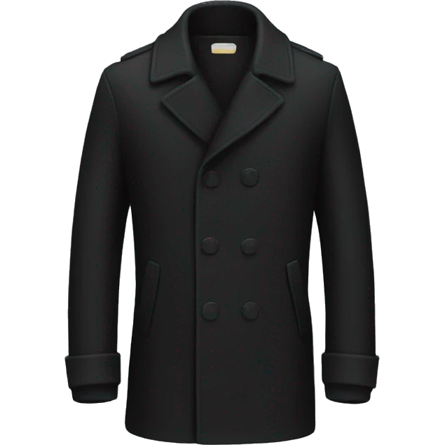 black coat emoji