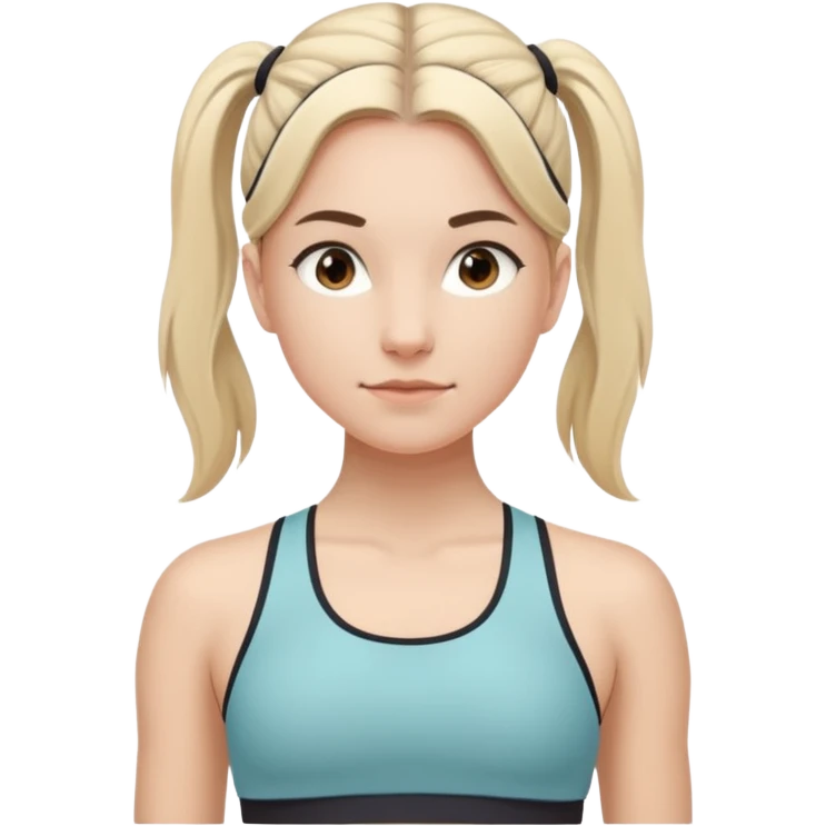 Girl with lululemon emoji