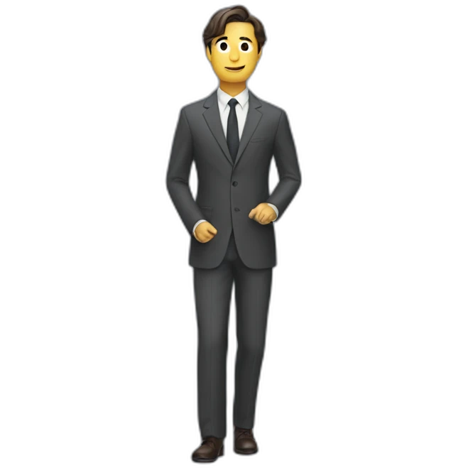 charlie hunam wearing suit emoji