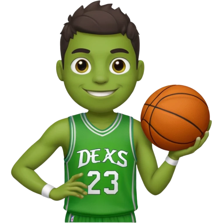 discord pepe holding a basketball emoji