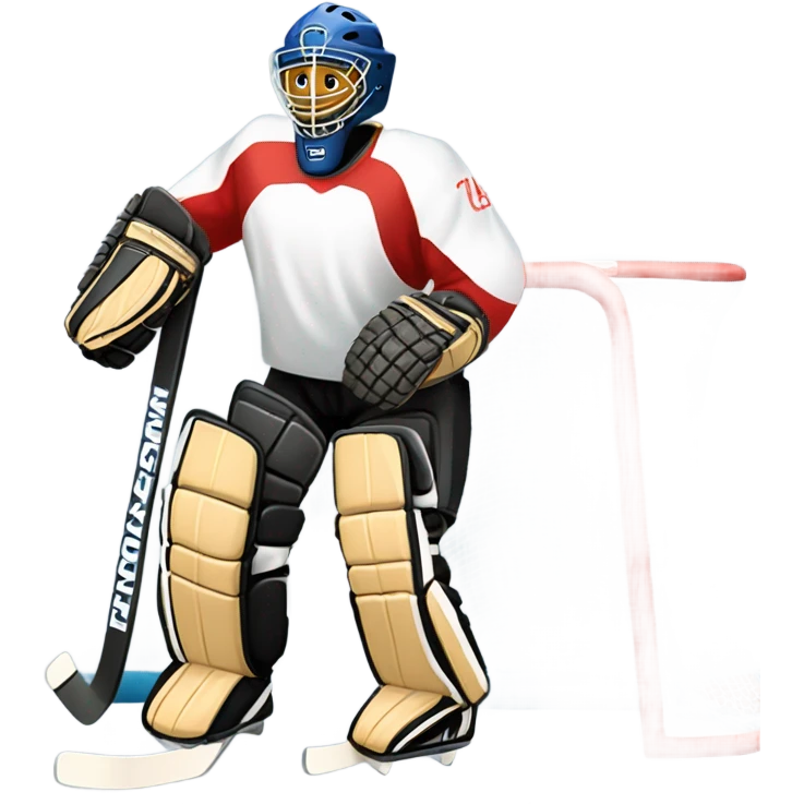 Hockey goalie emoji