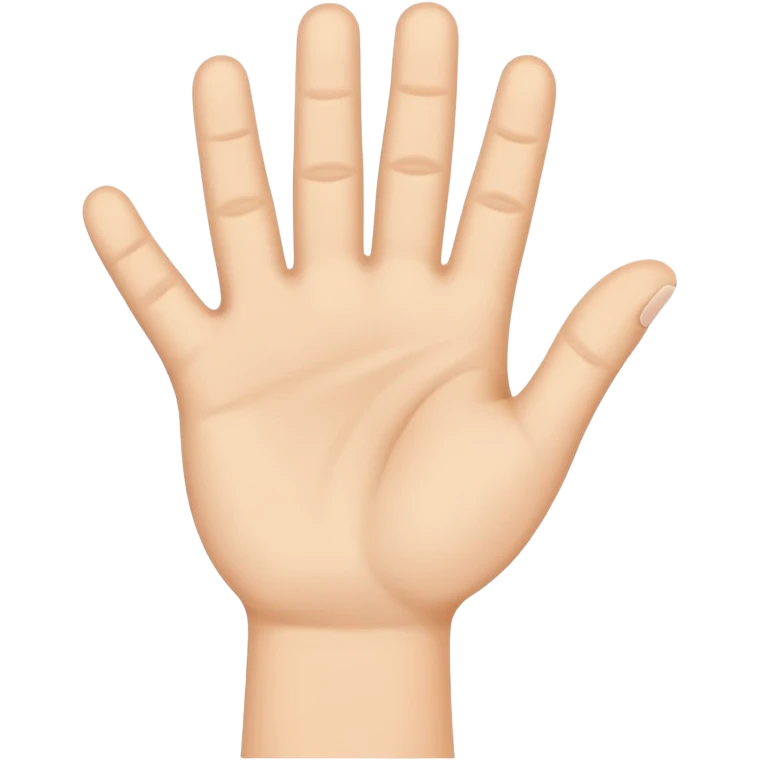 waving hand emoji
