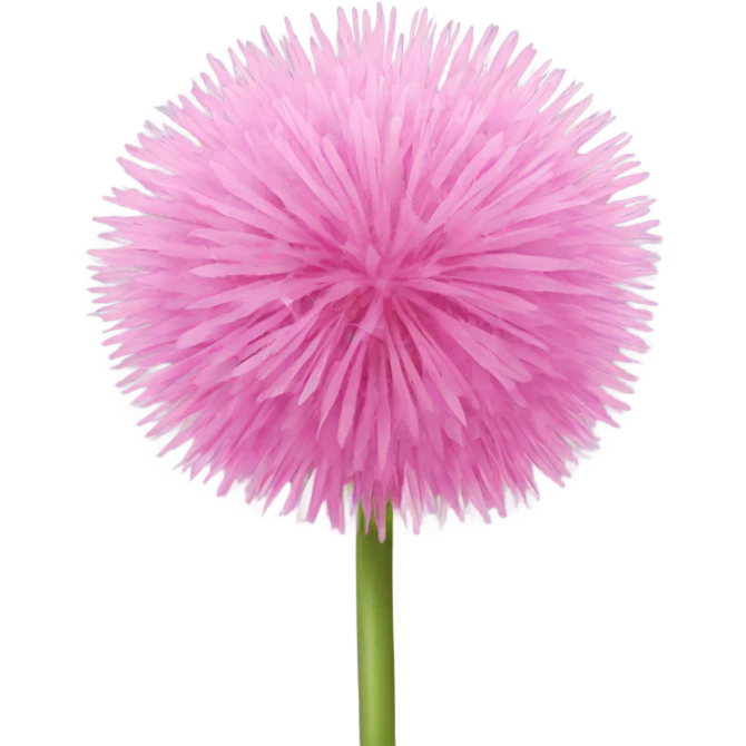 Pink dandelions emoji