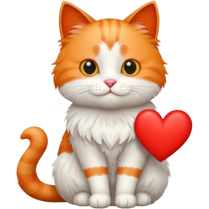 Gato san Valentín  emoji
