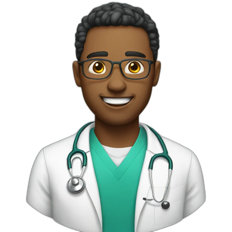 Crazy medical student emoji