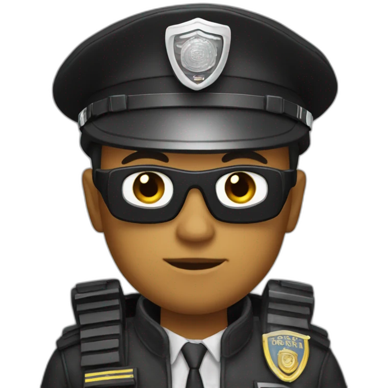 cyber cop emoji
