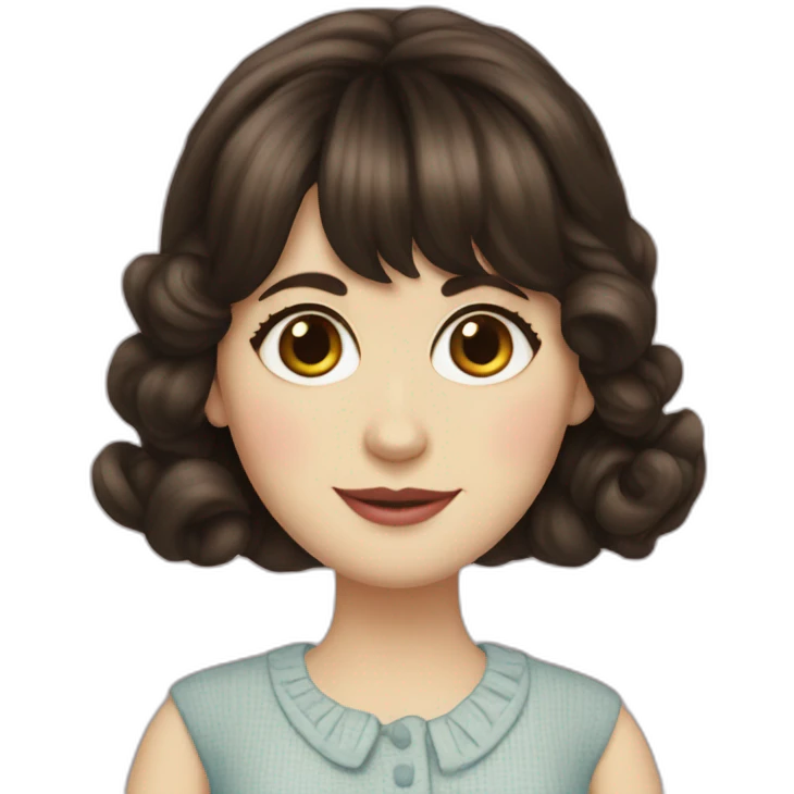 Zooey Deschanel emoji