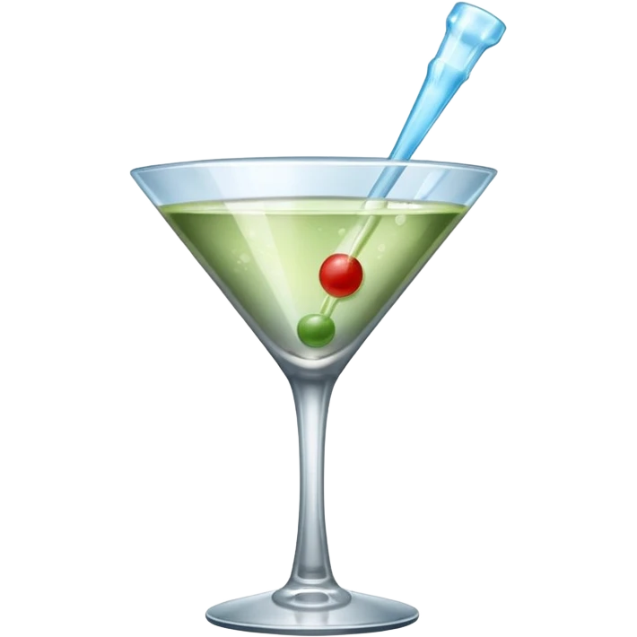 martini bottle emoji