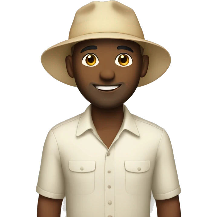 man with island of kids emoji