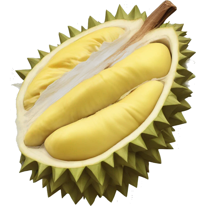 Durian fruit emoji