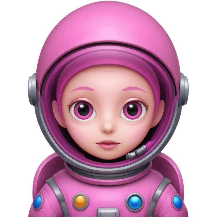 Pink Aliens emoji
