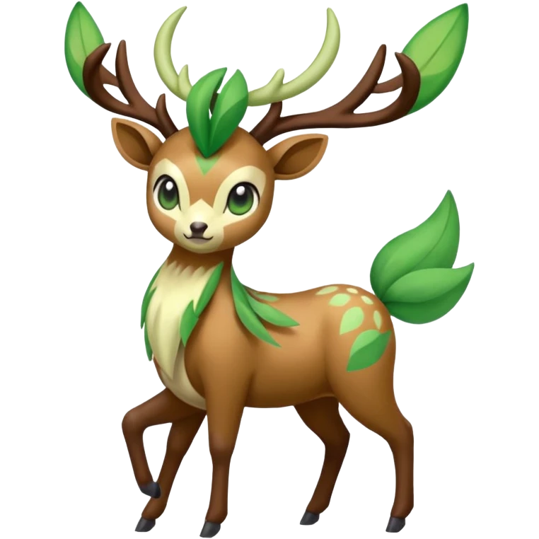 Meloetta-Sawsbuck-Virizion-Pokémon-Fakémon-creature emoji