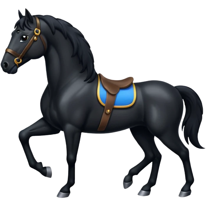  black horse v emoji