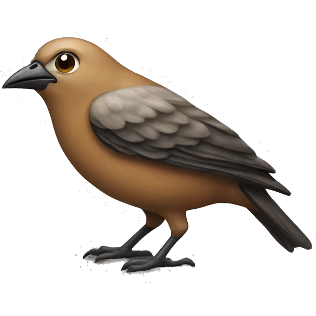 bird pooping emoji