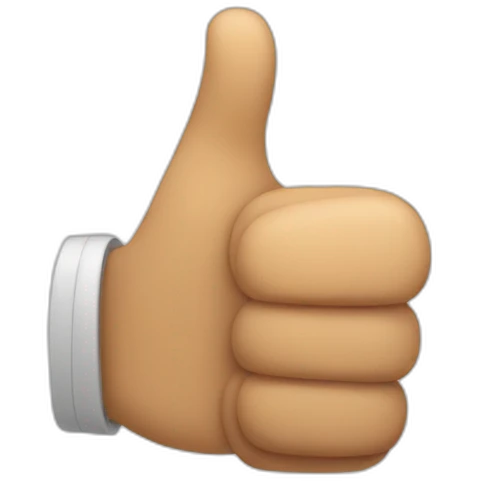 TWO THUMBS UP emoji