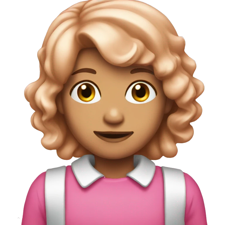 pink colouring book emoji