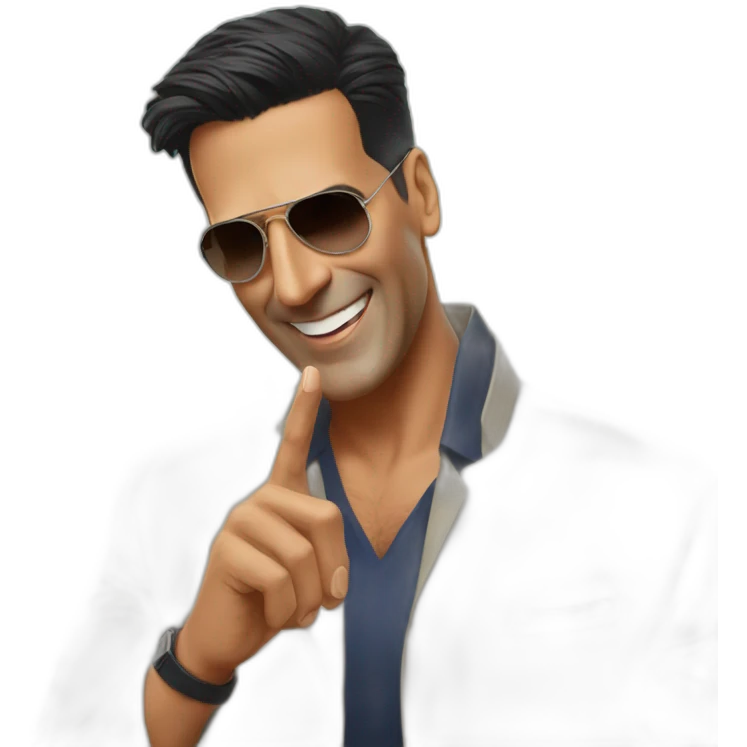 akshay kumar pose emoji