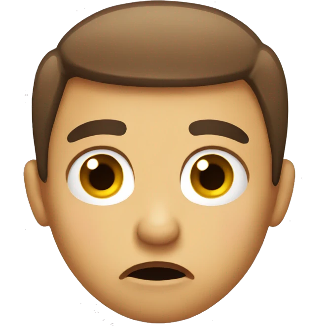 Emoji frowning  emoji