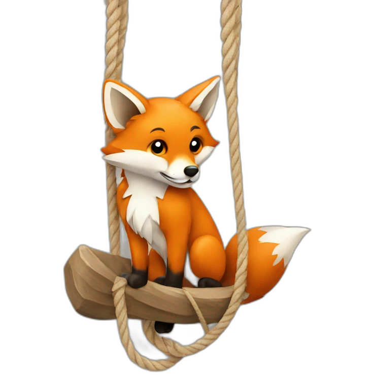 fox in ropes emoji