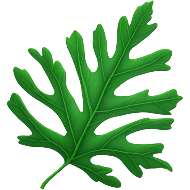 Hoja emoji
