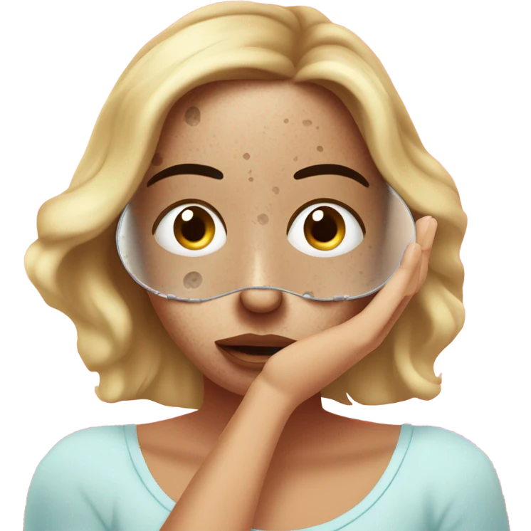 create the hyperpigmentation meme emoji