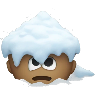 Snow  emoji