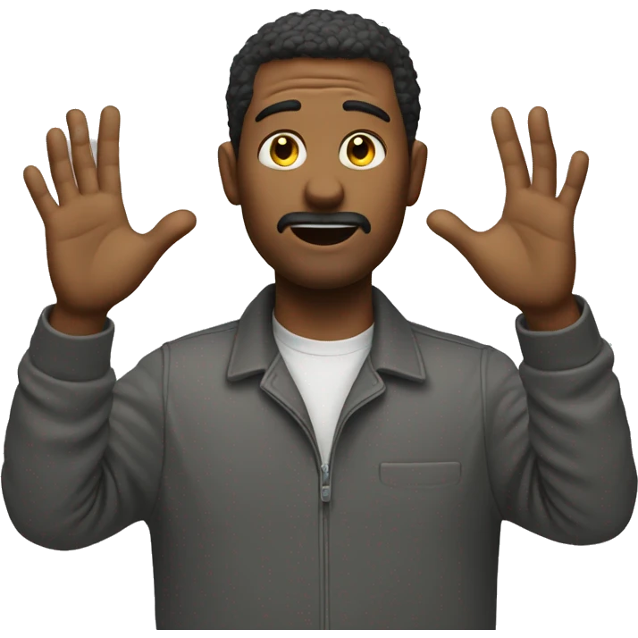 Man Gesturing No Emoji emoji