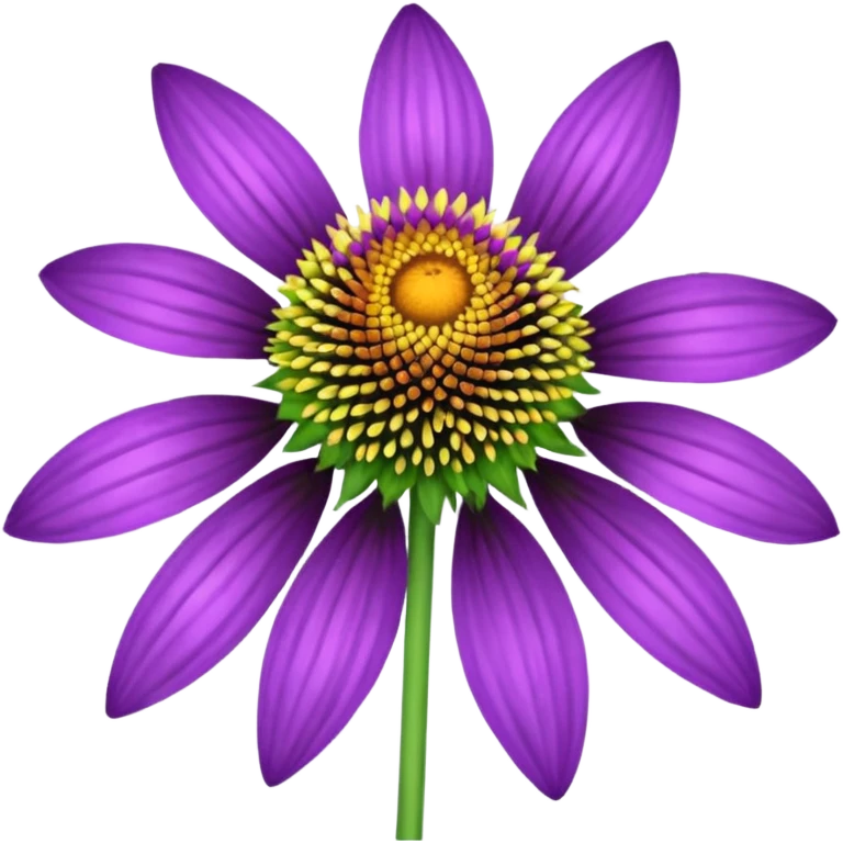 cone flower emoji
