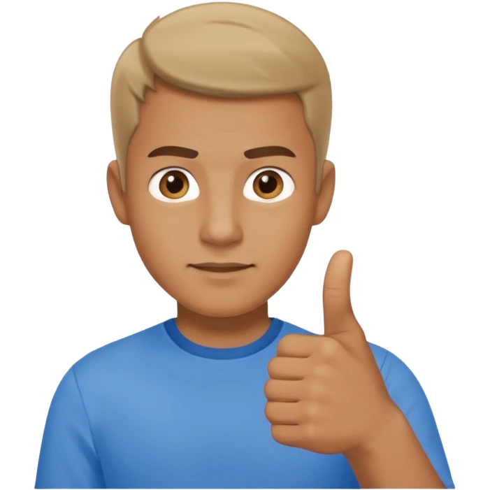 Guy pointing at camera emoji