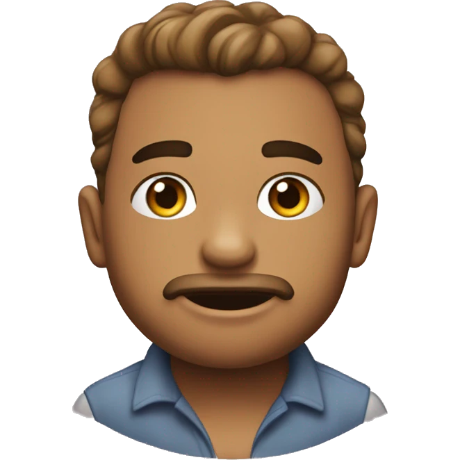 LUAR LA L CON cara contenta  emoji