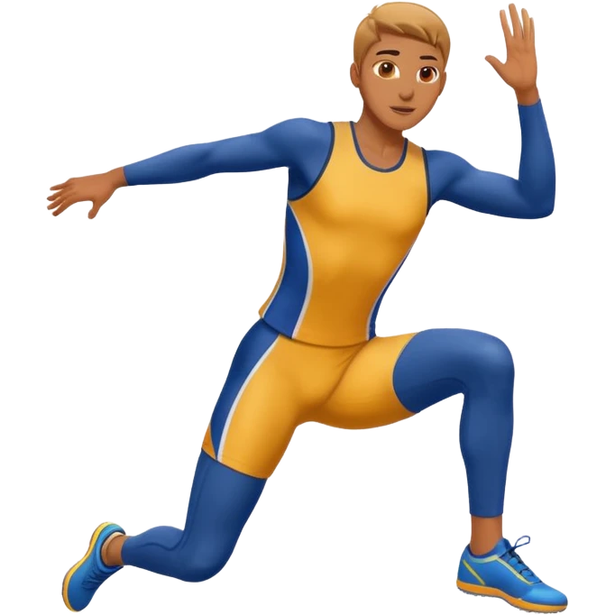 long jump emoji