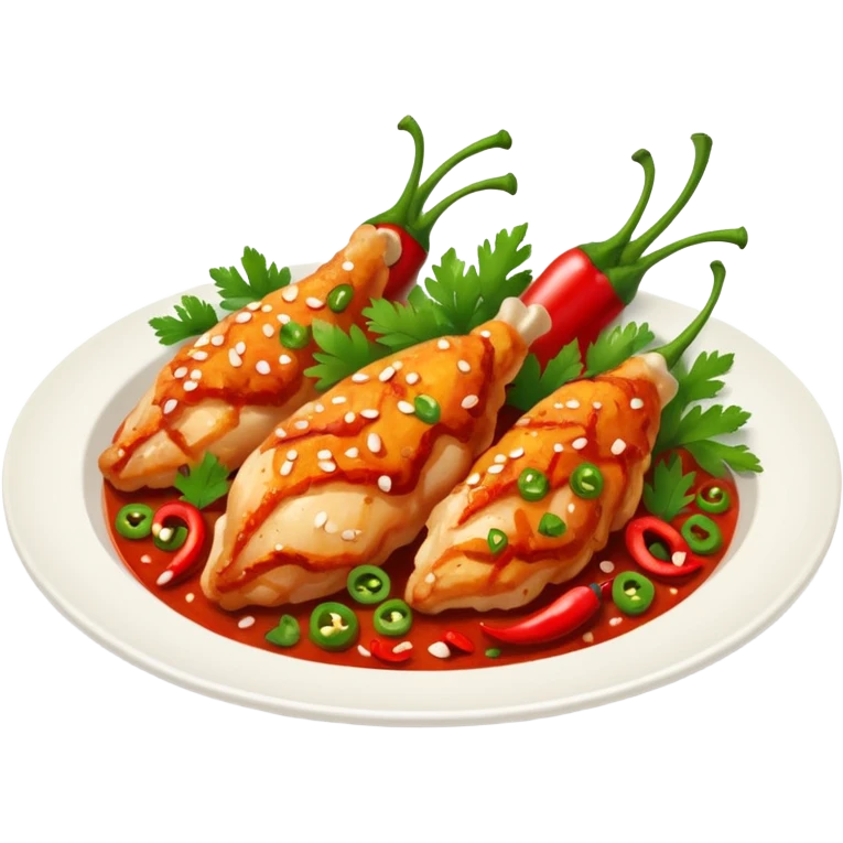 Chilli chicken  emoji