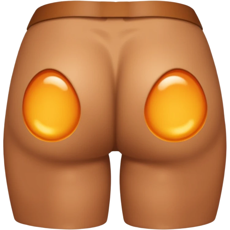Booty. Behind. Tush. Butt emoji