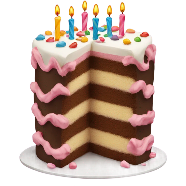 birthday cake emoji