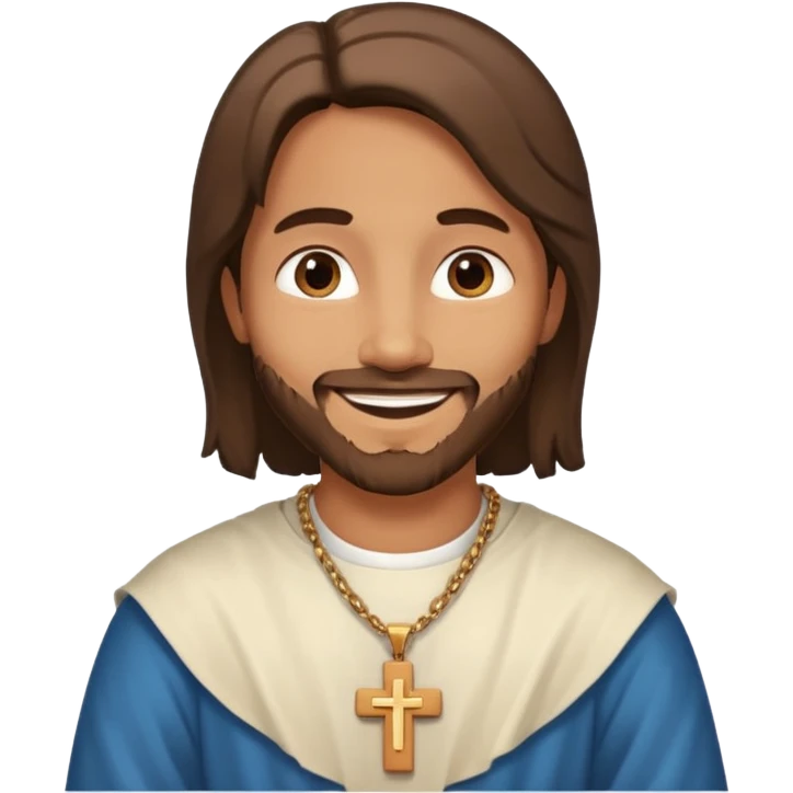 I love Jesus emoji