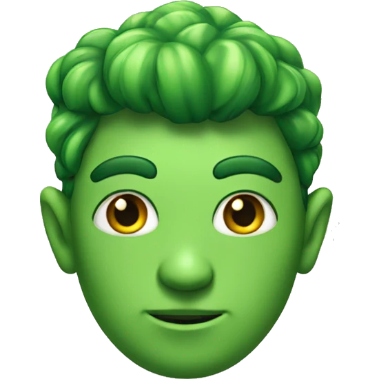 green head fairy man emoji