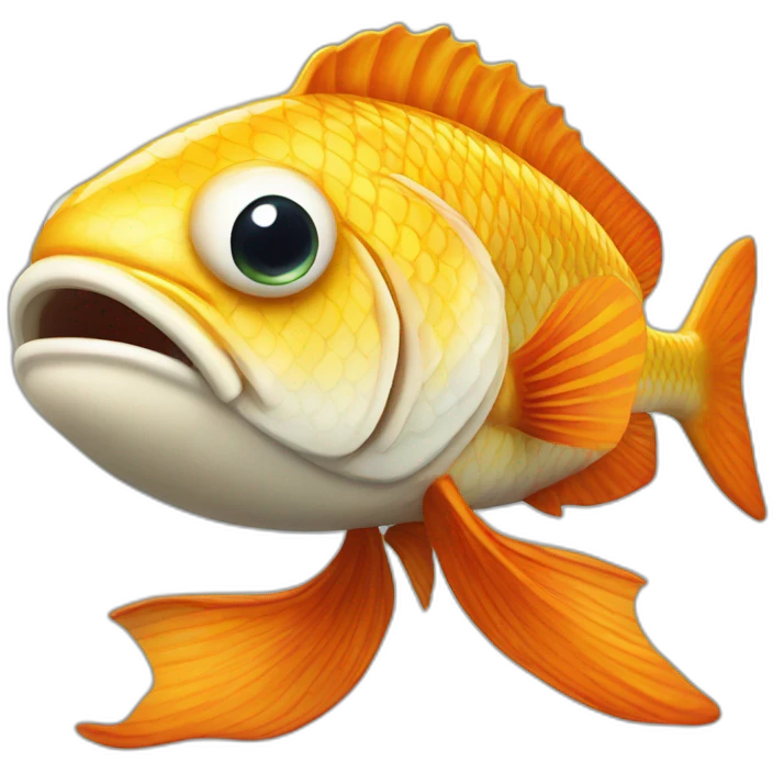 fish with a bowtie emoji