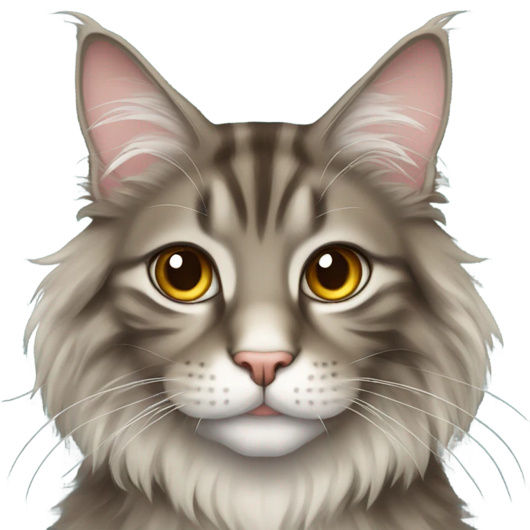 Maine coon cat emoji