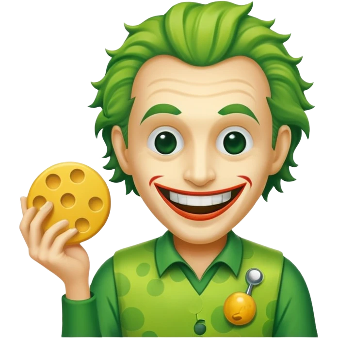 pickleball joker card emoji