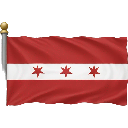 Chicago flag emoji