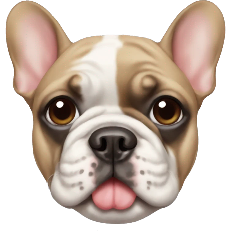 French bulldog  emoji