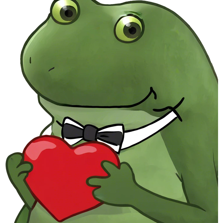 Holding a big red heart  emoji