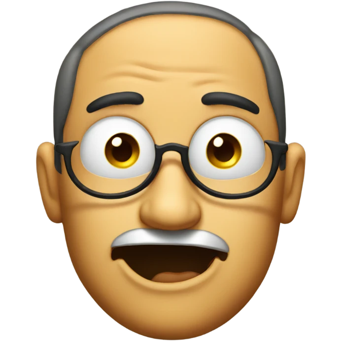 emoji doing side eye emoji