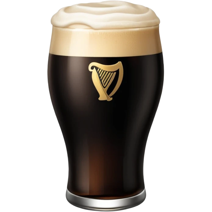 pint of guinness with flat head, no froth emoji