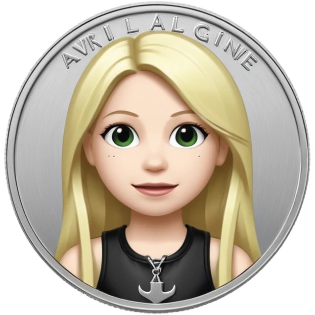 Avril Lavigne coin emoji