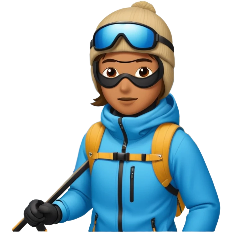 skiing emoji
