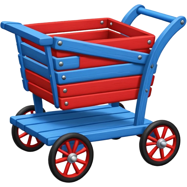 cart 98% blue 2% red emoji