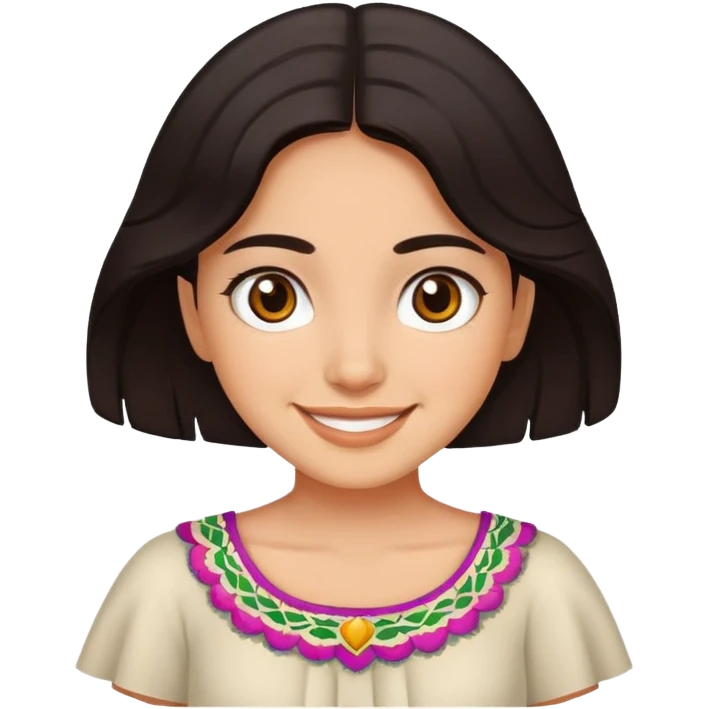 Mexican pretty girl  emoji