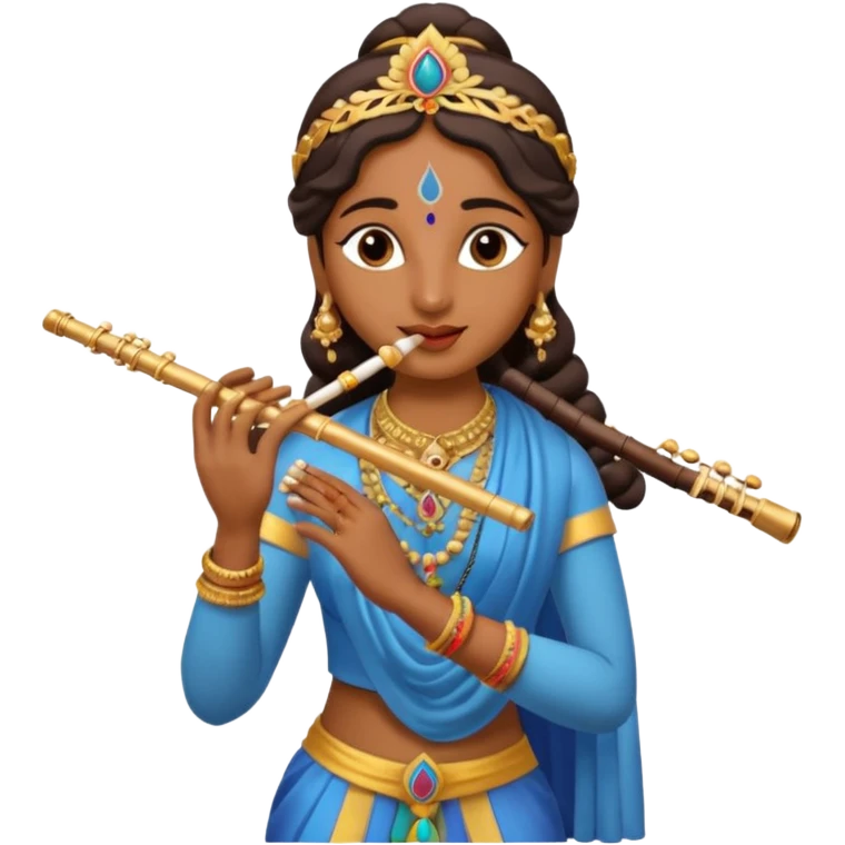 Radha krishna Radha krishna with flute emoji flute emoji emoji