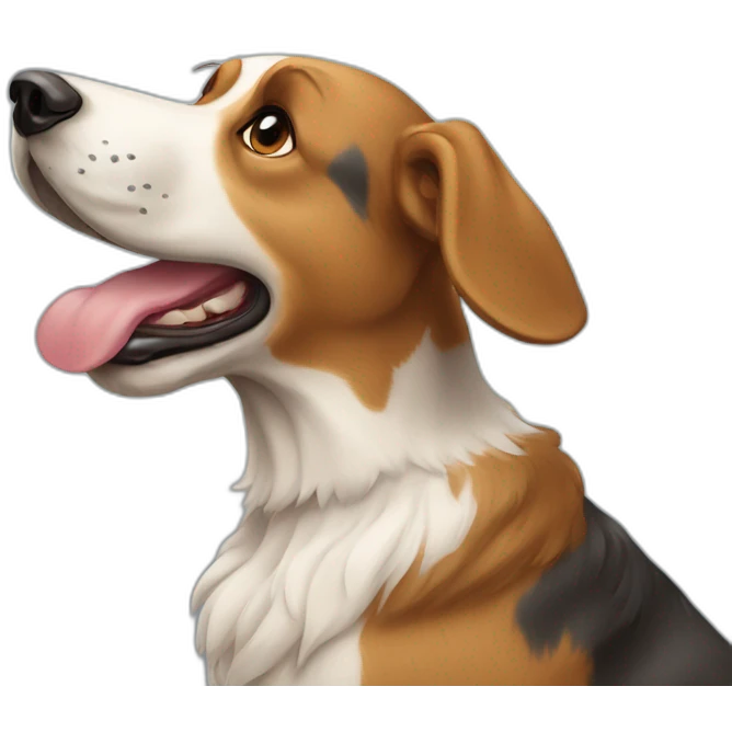 Hollandse herder hond emoji